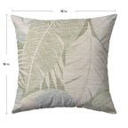 Aloha AH6 Ivory Chenille Decorative Pillow