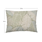 Aloha AH6 Ivory Chenille Decorative Pillow