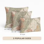 Aloha AH6 Sage Chenille Decorative Pillow
