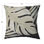 Aloha AH7 Black Chenille Decorative Pillow