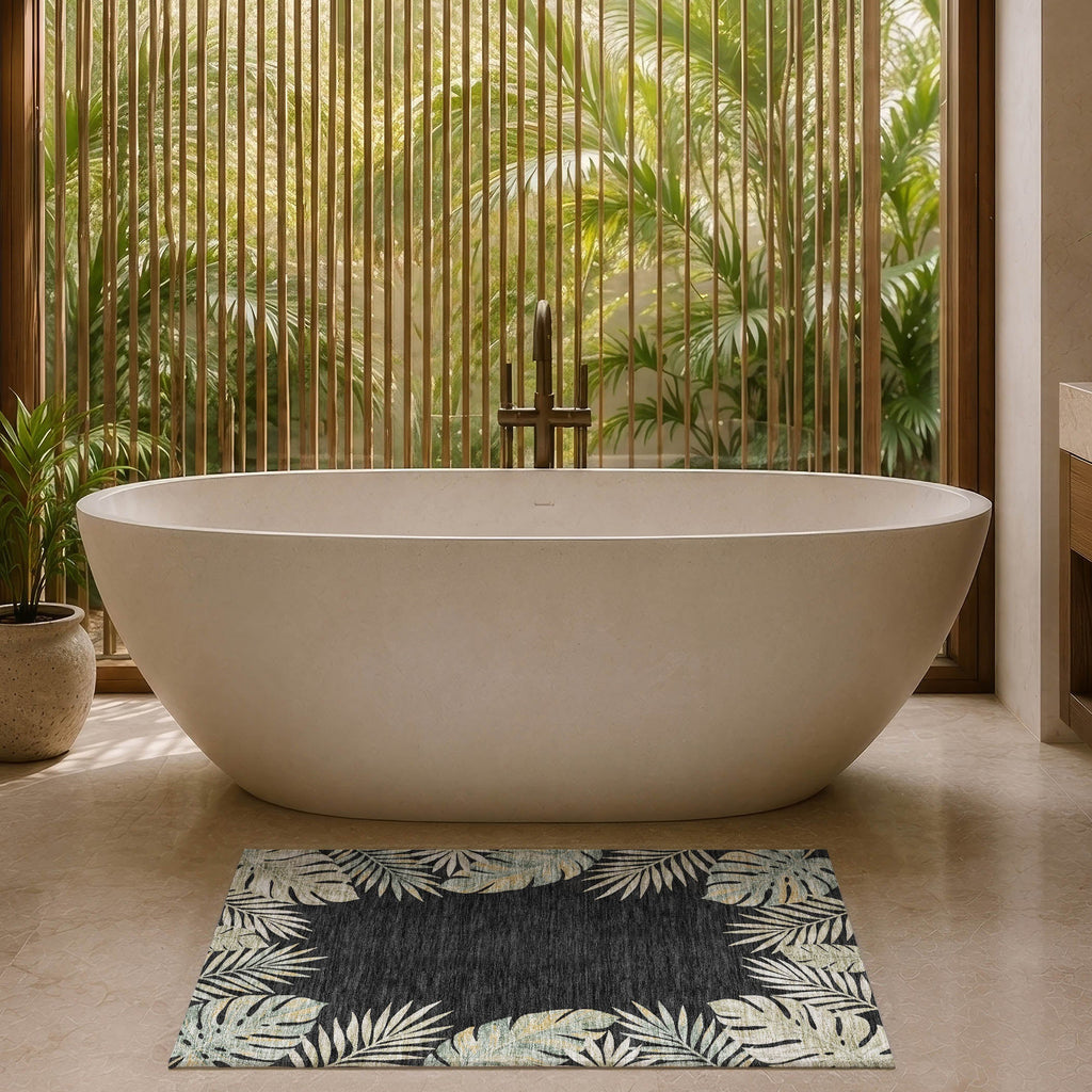 Aloha AH7 Black Rug