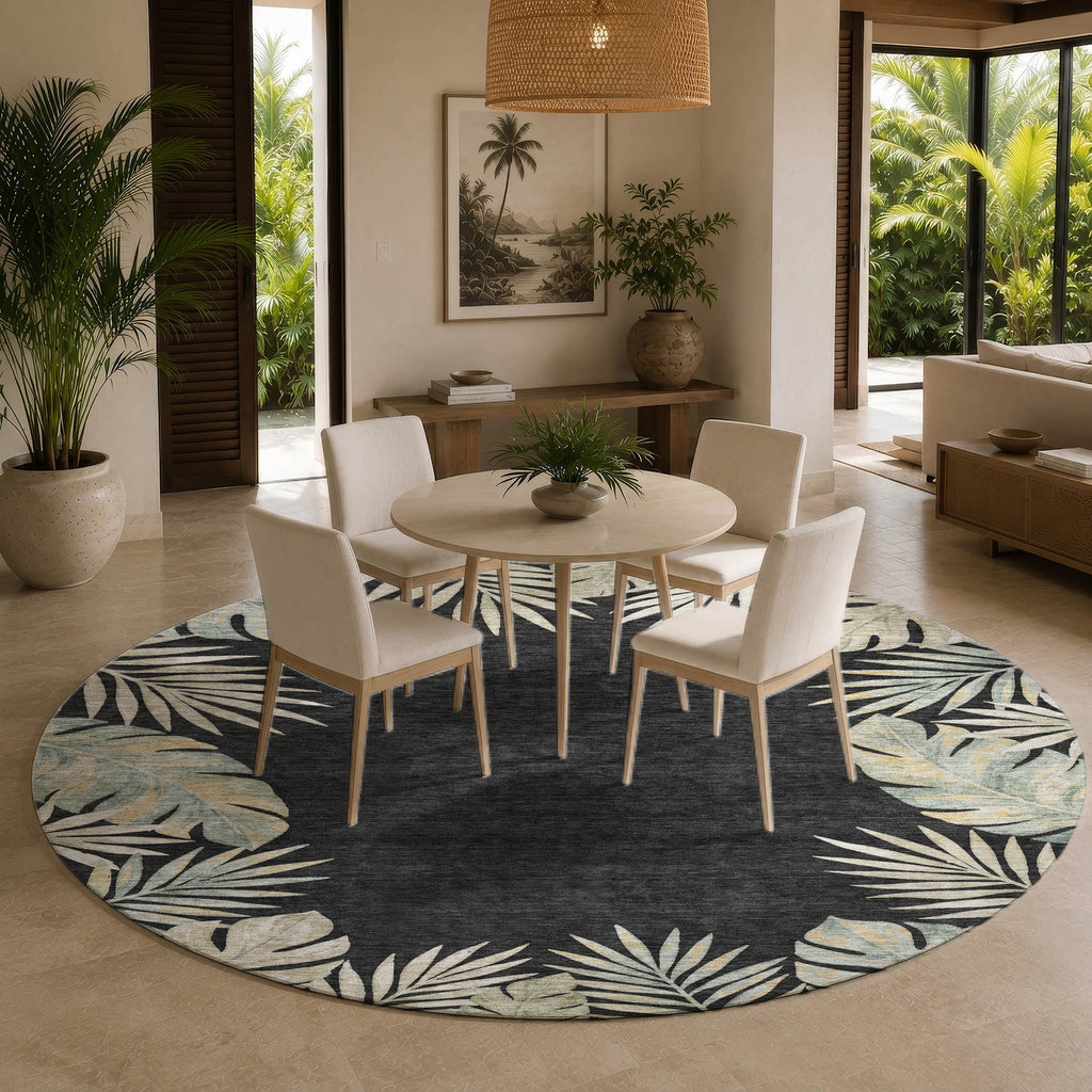 Aloha AH7 Black Rug