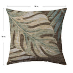 Aloha AH7 Chocolate Chenille Decorative Pillow