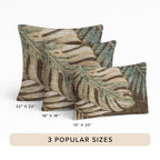 Aloha AH7 Chocolate Chenille Decorative Pillow