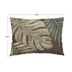 Aloha AH7 Chocolate Chenille Decorative Pillow