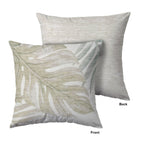 Aloha AH7 Ivory Chenille Decorative Pillow