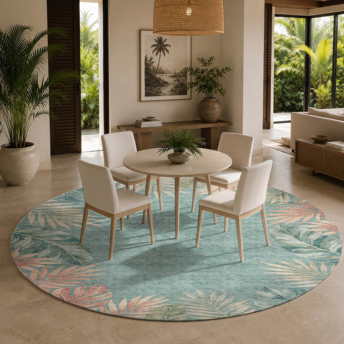 Aloha AH7 Teal Rug