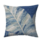 Aloha AH8 Blue Chenille Decorative Pillow
