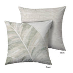 Aloha AH8 Ivory Chenille Decorative Pillow