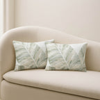 Aloha AH8 Ivory Chenille Decorative Pillow