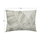 Aloha AH8 Ivory Chenille Decorative Pillow