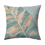 Aloha AH8 Teal Chenille Decorative Pillow