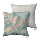 Aloha AH8 Teal Chenille Decorative Pillow