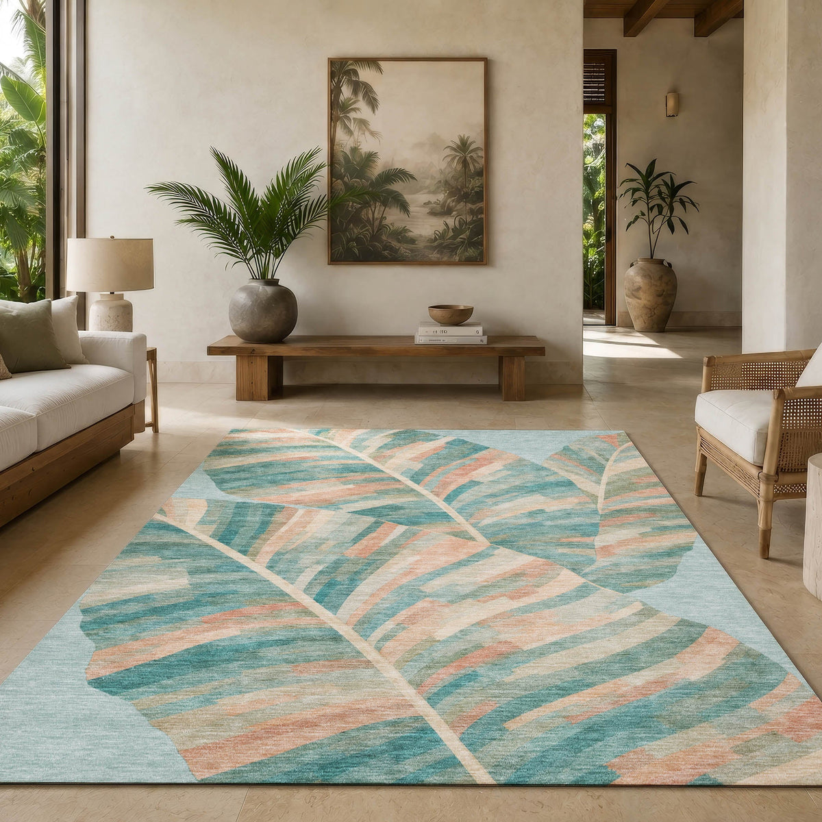 Aloha AH8 Teal Rug
