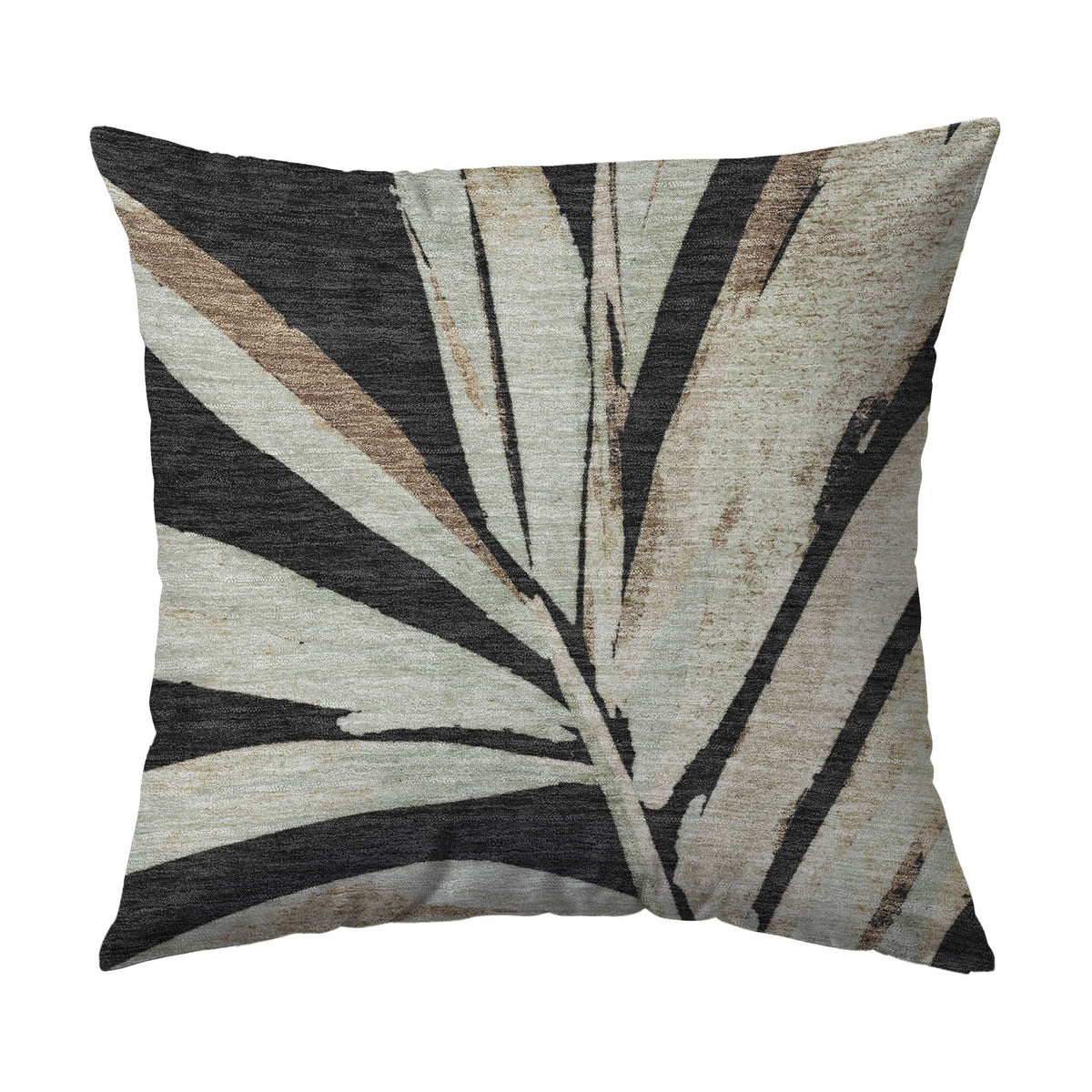 Aloha AH9 Black Chenille Decorative Pillow