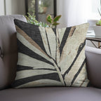 Aloha AH9 Black Chenille Decorative Pillow