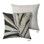 Aloha AH9 Black Chenille Decorative Pillow