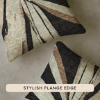 Aloha AH9 Black Chenille Decorative Pillow