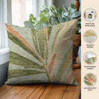 Aloha AH9 Celery Chenille Decorative Pillow