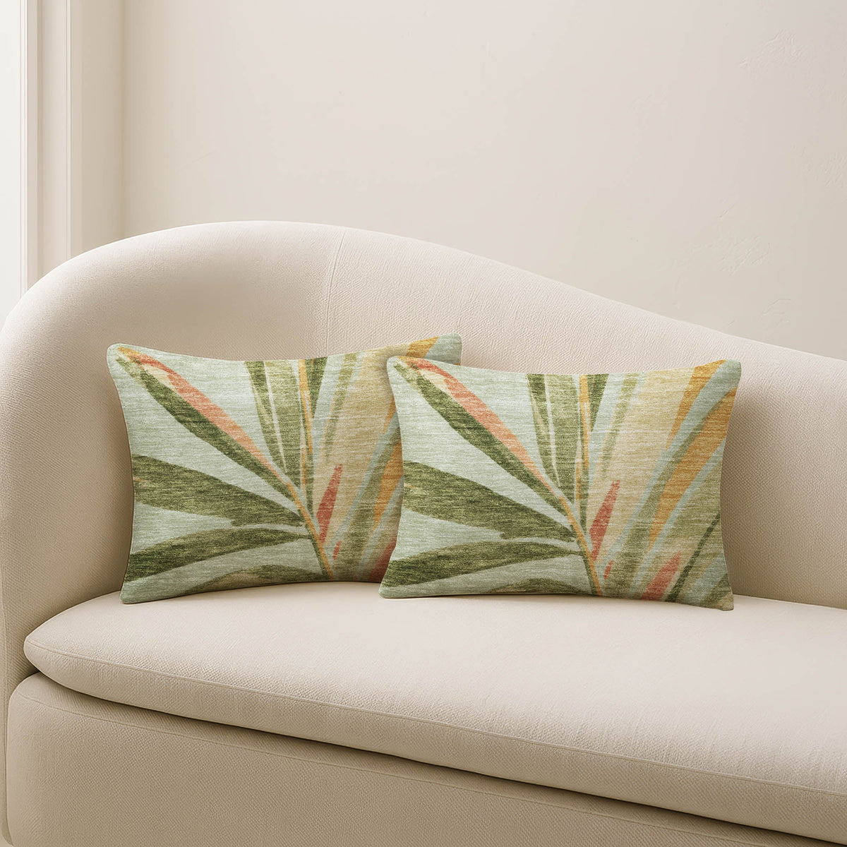 Aloha AH9 Celery Chenille Decorative Pillow