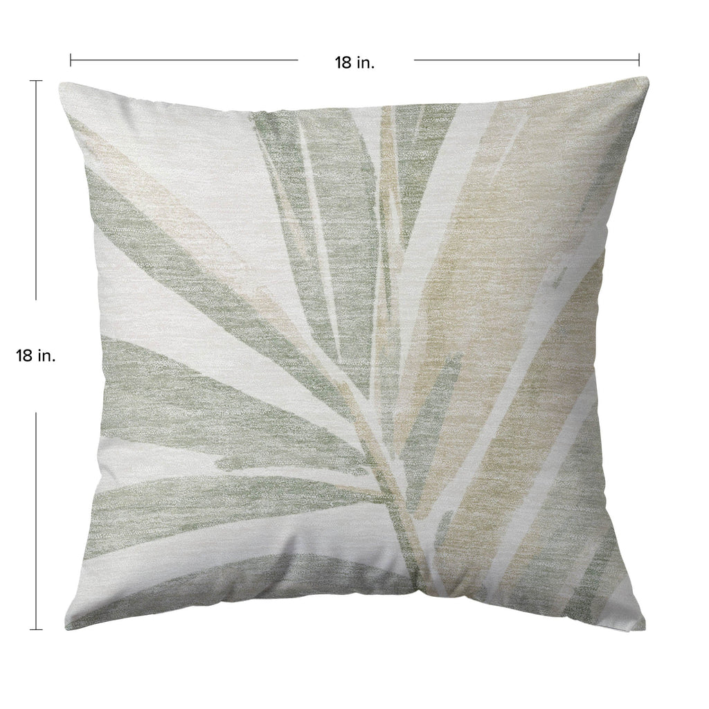Aloha AH9 Ivory Chenille Decorative Pillow