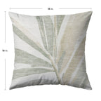Aloha AH9 Ivory Chenille Decorative Pillow