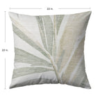Aloha AH9 Ivory Chenille Decorative Pillow