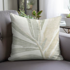 Aloha AH9 Ivory Chenille Decorative Pillow