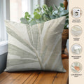 Aloha AH9 Ivory Chenille Decorative Pillow