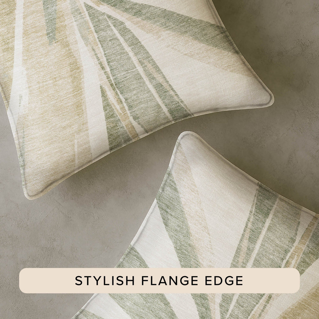 Aloha AH9 Ivory Chenille Decorative Pillow