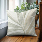 Aloha AH9 Ivory Chenille Decorative Pillow