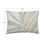 Aloha AH9 Ivory Chenille Decorative Pillow