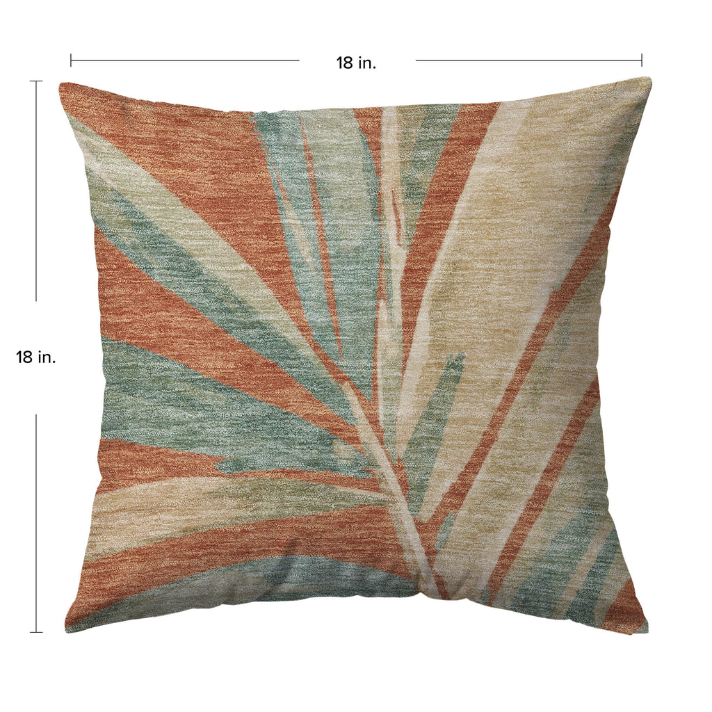 Aloha AH9 Terracotta Chenille Decorative Pillow
