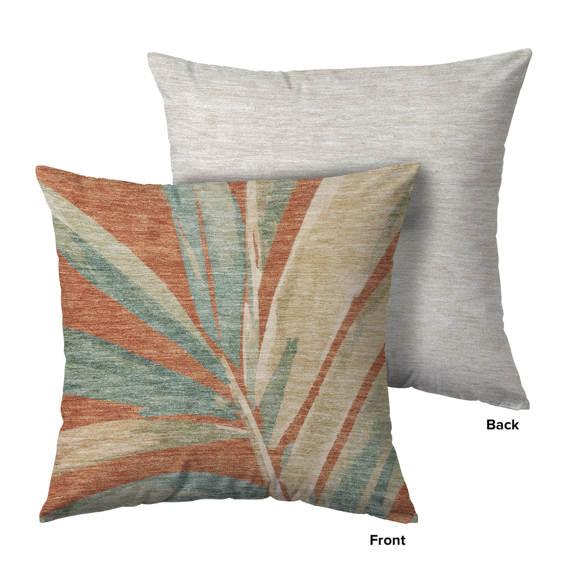 Aloha AH9 Terracotta Chenille Decorative Pillow