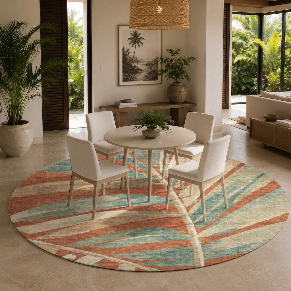 Aloha AH9 Terracotta Rug