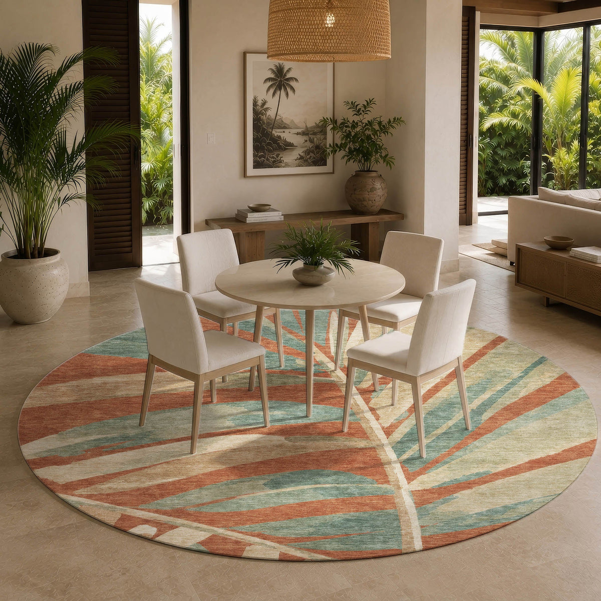 Aloha AH9 Terracotta Rug