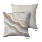 Bluewater BW10 Ivory Chenille Decorative Pillow