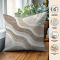 Bluewater BW10 Ivory Chenille Decorative Pillow