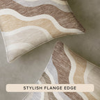 Bluewater BW10 Ivory Chenille Decorative Pillow