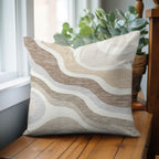 Bluewater BW10 Ivory Chenille Decorative Pillow
