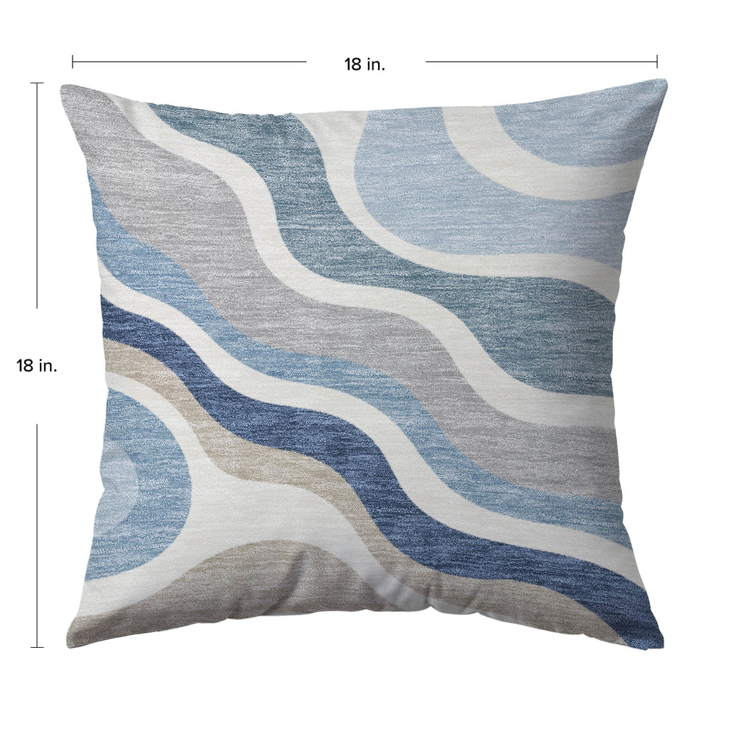 Bluewater BW10 Sky Chenille Decorative Pillow