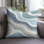 Bluewater BW10 Teal Chenille Decorative Pillow
