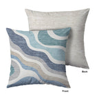 Bluewater BW10 Teal Chenille Decorative Pillow
