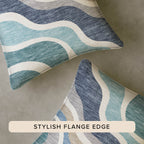 Bluewater BW10 Teal Chenille Decorative Pillow