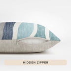 Bluewater BW10 Teal Chenille Decorative Pillow