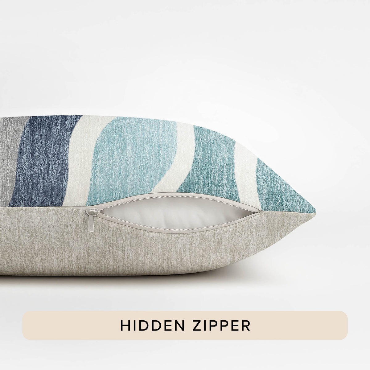 Bluewater BW10 Teal Chenille Decorative Pillow