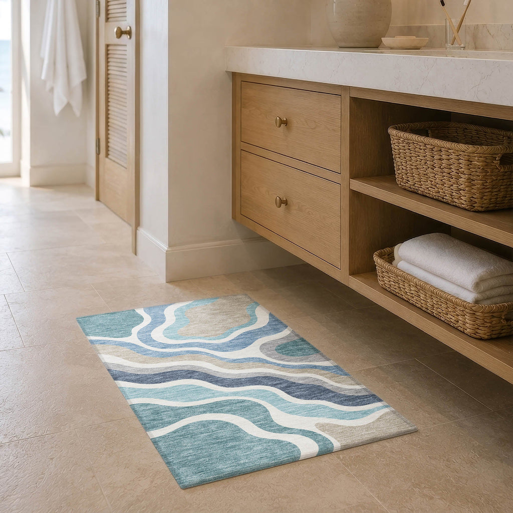 Bluewater BW10 Teal Rug