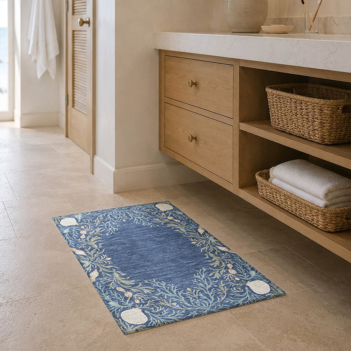 Bluewater BW11 Blue Rug