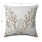 Bluewater BW11 Ivory Chenille Decorative Pillow