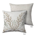 Bluewater BW11 Ivory Chenille Decorative Pillow